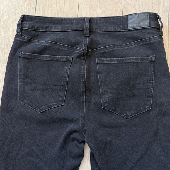 American Eagle Outfitters The Dream Jean in Black Women’s Size 10 Short - Picture 3 of 10